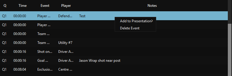 Adding clips to a presentation