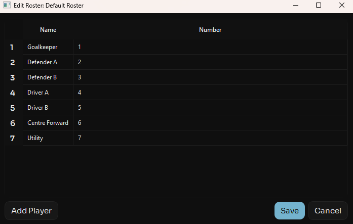 Event Selection Feature